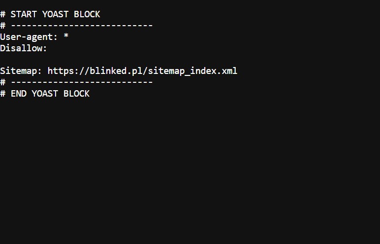plik robots.txt